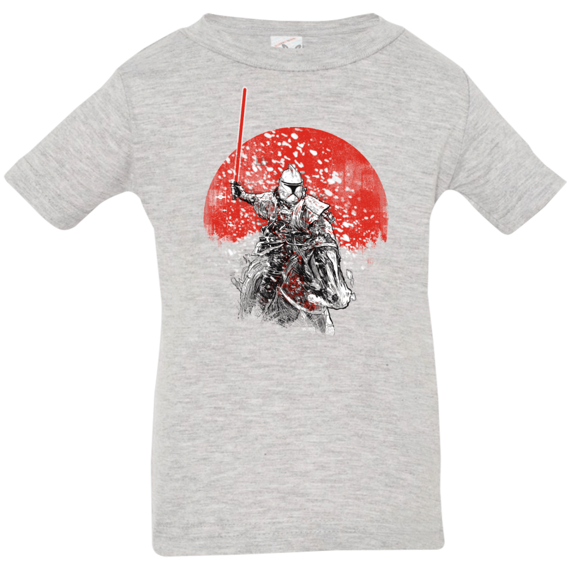 T-Shirts Heather Grey / 6 Months Samurai Trooper Infant Premium T-Shirt
