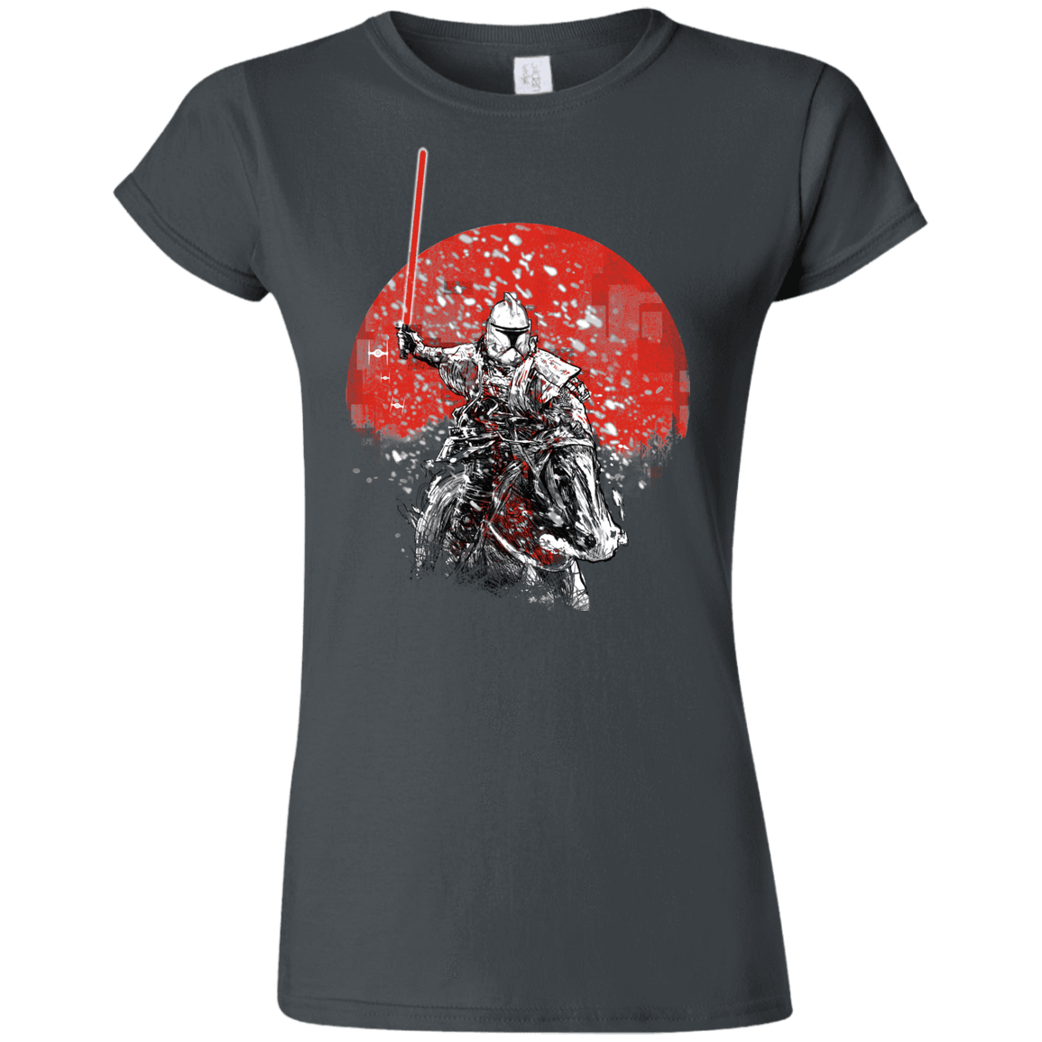 T-Shirts Charcoal / S Samurai Trooper Junior Slimmer-Fit T-Shirt