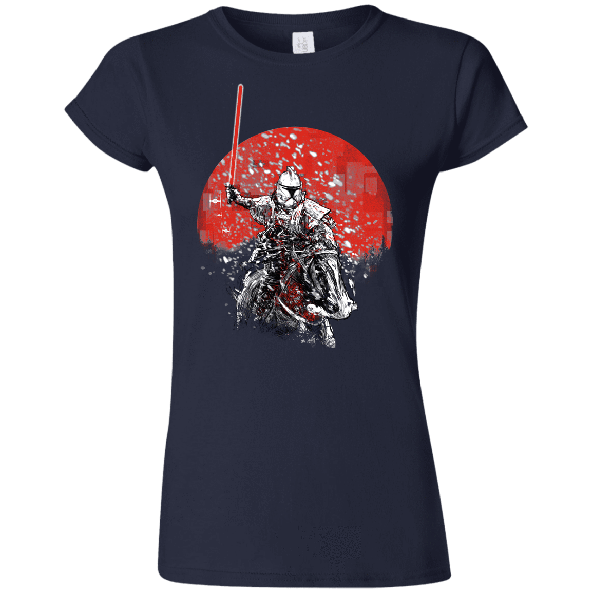 T-Shirts Navy / S Samurai Trooper Junior Slimmer-Fit T-Shirt