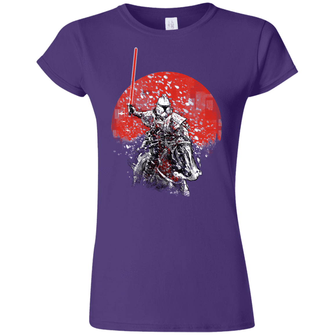 T-Shirts Purple / S Samurai Trooper Junior Slimmer-Fit T-Shirt