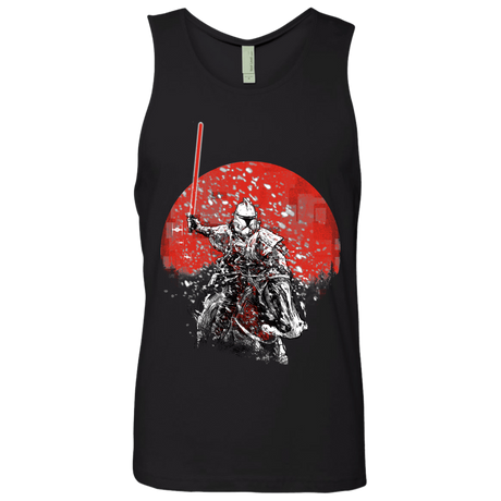 T-Shirts Black / S Samurai Trooper Men's Premium Tank Top