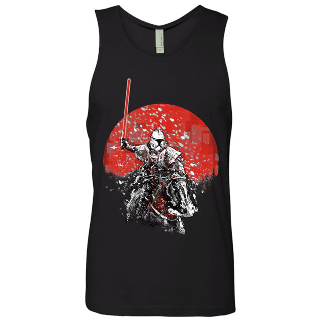 T-Shirts Black / S Samurai Trooper Men's Premium Tank Top