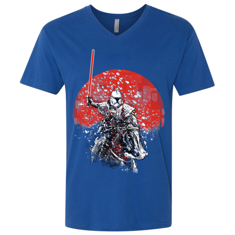 T-Shirts Royal / X-Small Samurai Trooper Men's Premium V-Neck