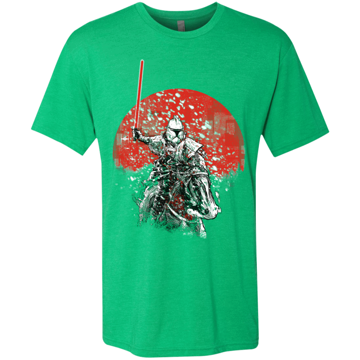 T-Shirts Envy / S Samurai Trooper Men's Triblend T-Shirt