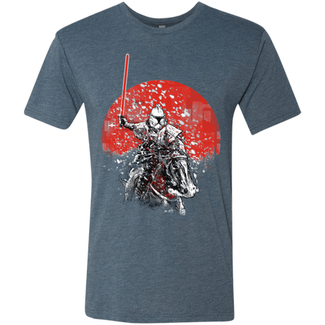 T-Shirts Indigo / S Samurai Trooper Men's Triblend T-Shirt