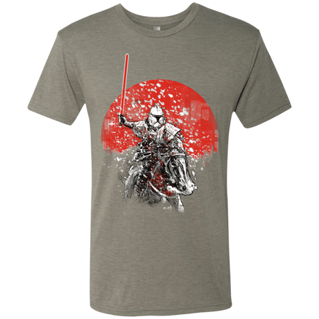 T-Shirts Venetian Grey / S Samurai Trooper Men's Triblend T-Shirt