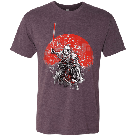 T-Shirts Vintage Purple / S Samurai Trooper Men's Triblend T-Shirt