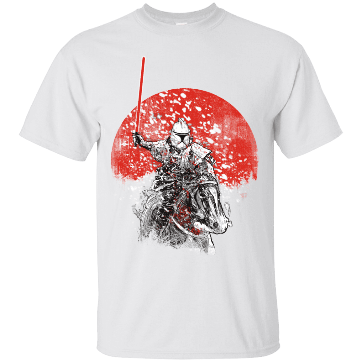 T-Shirts White / S Samurai Trooper T-Shirt