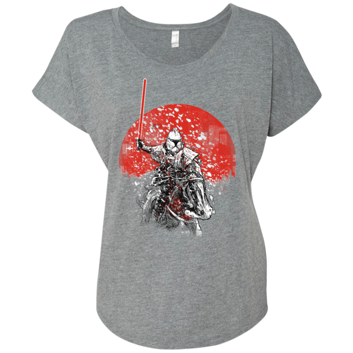 Samurai Trooper Triblend Dolman Sleeve