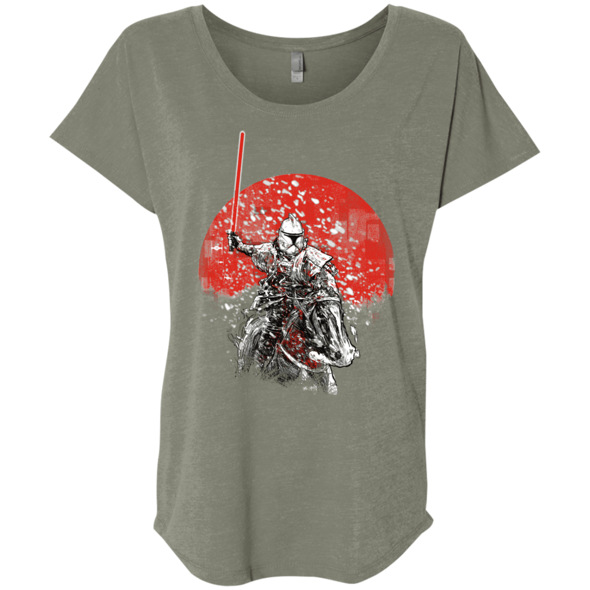 Samurai Trooper Triblend Dolman Sleeve