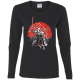 T-Shirts Black / S Samurai Trooper Women's Long Sleeve T-Shirt