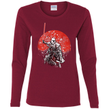 T-Shirts Cardinal / S Samurai Trooper Women's Long Sleeve T-Shirt