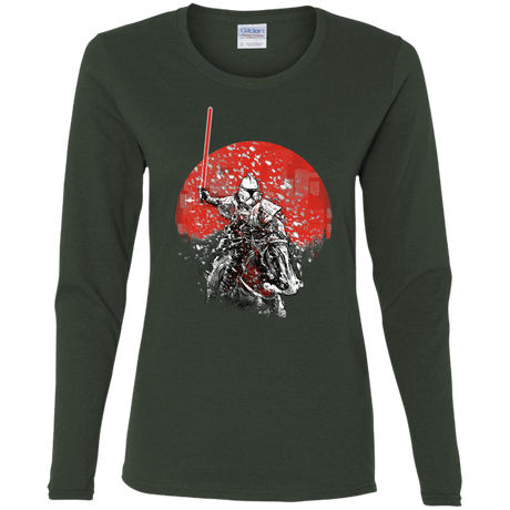 T-Shirts Forest / S Samurai Trooper Women's Long Sleeve T-Shirt