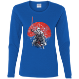 T-Shirts Royal / S Samurai Trooper Women's Long Sleeve T-Shirt