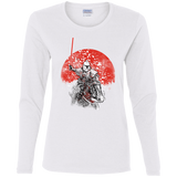 T-Shirts White / S Samurai Trooper Women's Long Sleeve T-Shirt