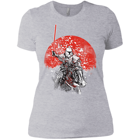 T-Shirts Heather Grey / X-Small Samurai Trooper Women's Premium T-Shirt
