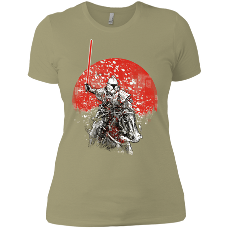 T-Shirts Light Olive / X-Small Samurai Trooper Women's Premium T-Shirt