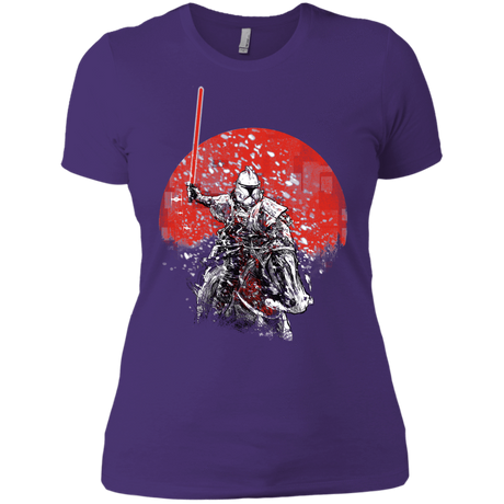 T-Shirts Purple Rush/ / X-Small Samurai Trooper Women's Premium T-Shirt