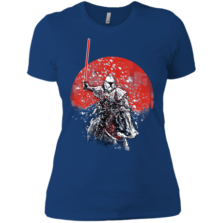 T-Shirts Royal / X-Small Samurai Trooper Women's Premium T-Shirt