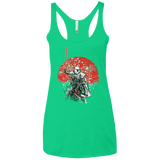 Samurai Trooper Women's Triblend Racerback Tank