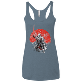 Samurai Trooper Women's Triblend Racerback Tank