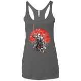 Samurai Trooper Women's Triblend Racerback Tank