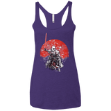 Samurai Trooper Women's Triblend Racerback Tank