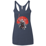 Samurai Trooper Women's Triblend Racerback Tank