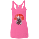 Samurai Trooper Women's Triblend Racerback Tank