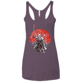 Samurai Trooper Women's Triblend Racerback Tank