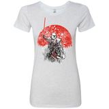 T-Shirts Heather White / S Samurai Trooper Women's Triblend T-Shirt