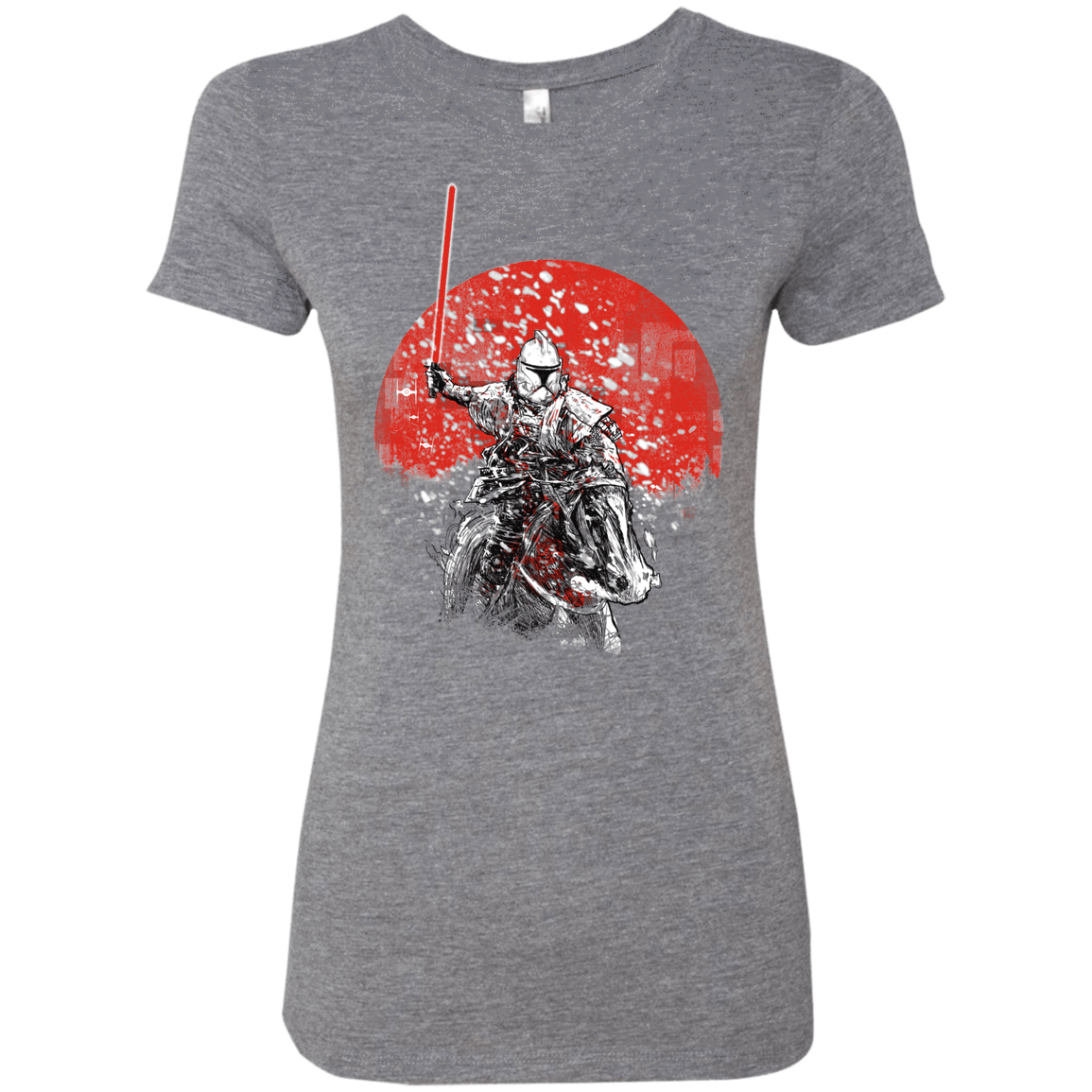 T-Shirts Premium Heather / S Samurai Trooper Women's Triblend T-Shirt