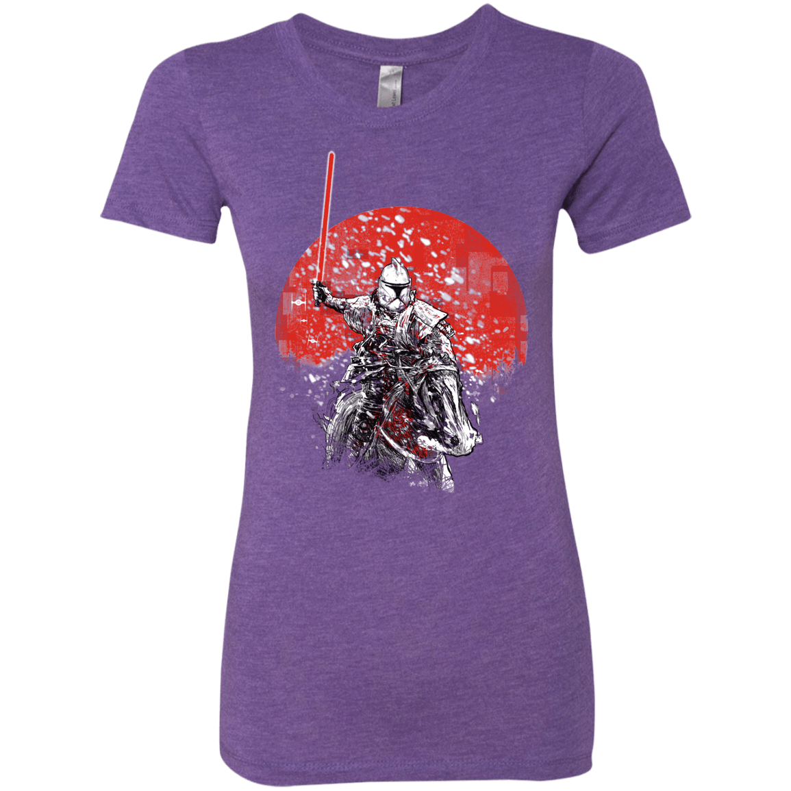 T-Shirts Purple Rush / S Samurai Trooper Women's Triblend T-Shirt