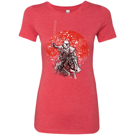 T-Shirts Vintage Red / S Samurai Trooper Women's Triblend T-Shirt