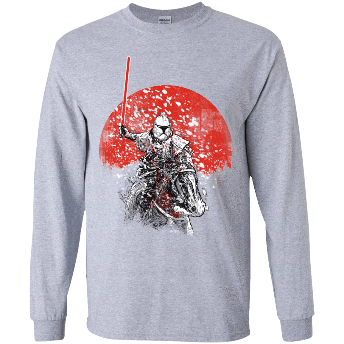 Samurai Trooper Youth Long Sleeve T-Shirt