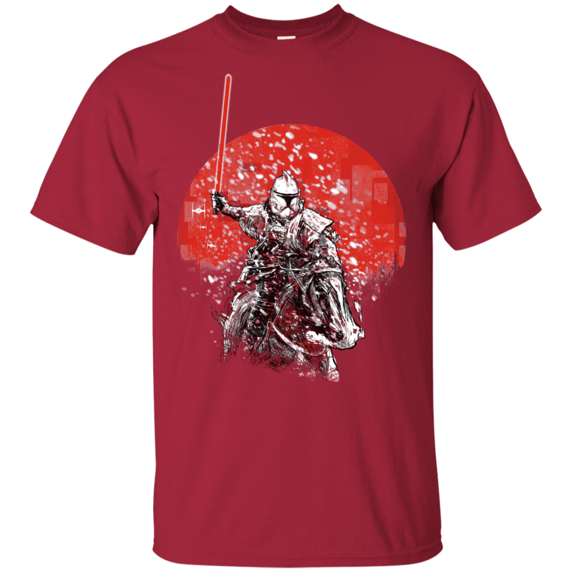 T-Shirts Cardinal / YXS Samurai Trooper Youth T-Shirt