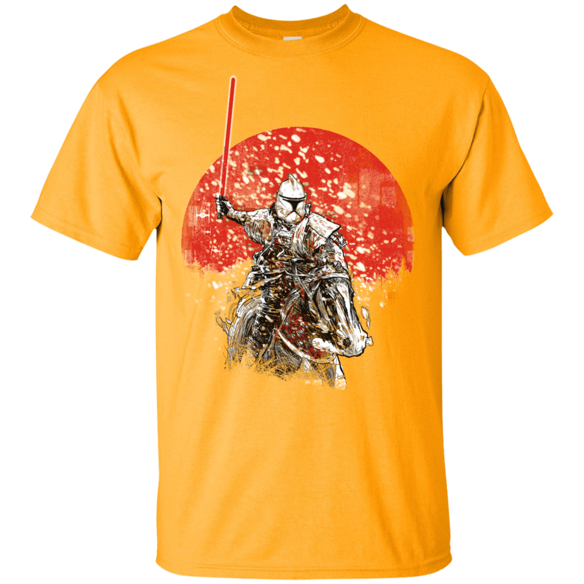 T-Shirts Gold / YXS Samurai Trooper Youth T-Shirt