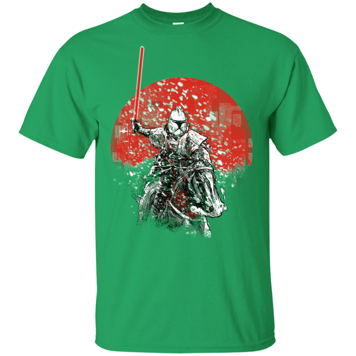 T-Shirts Irish Green / YXS Samurai Trooper Youth T-Shirt