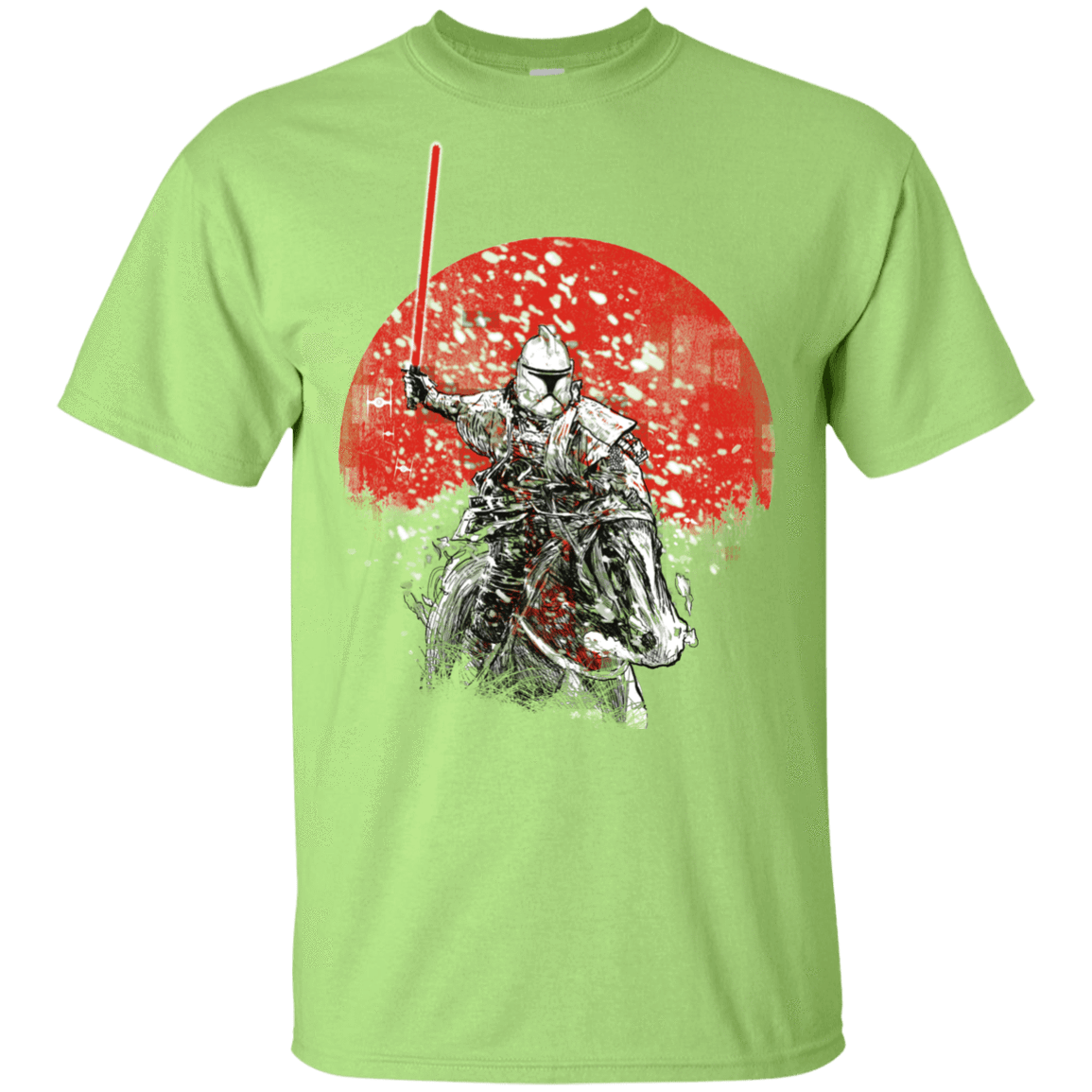 T-Shirts Mint Green / YXS Samurai Trooper Youth T-Shirt