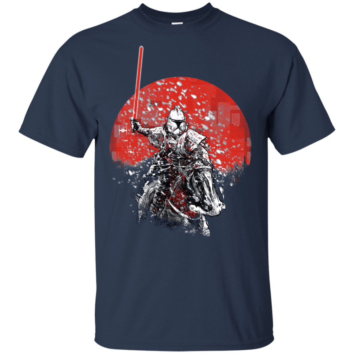 T-Shirts Navy / YXS Samurai Trooper Youth T-Shirt