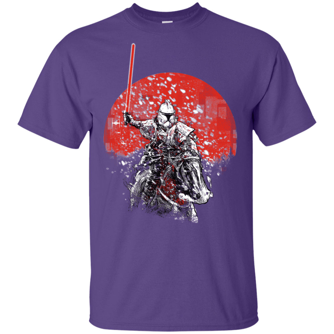 T-Shirts Purple / YXS Samurai Trooper Youth T-Shirt