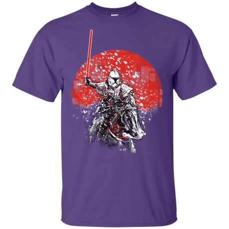 T-Shirts Purple / YXS Samurai Trooper Youth T-Shirt