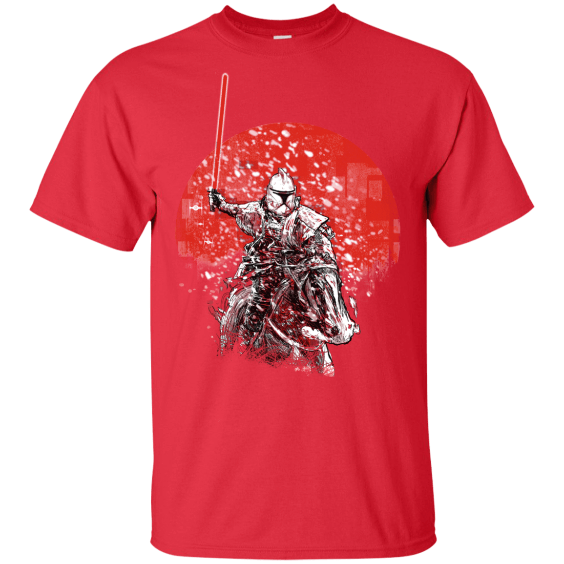 T-Shirts Red / YXS Samurai Trooper Youth T-Shirt