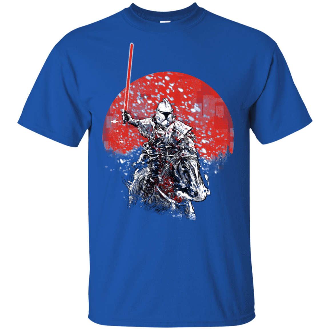 T-Shirts Royal / YXS Samurai Trooper Youth T-Shirt