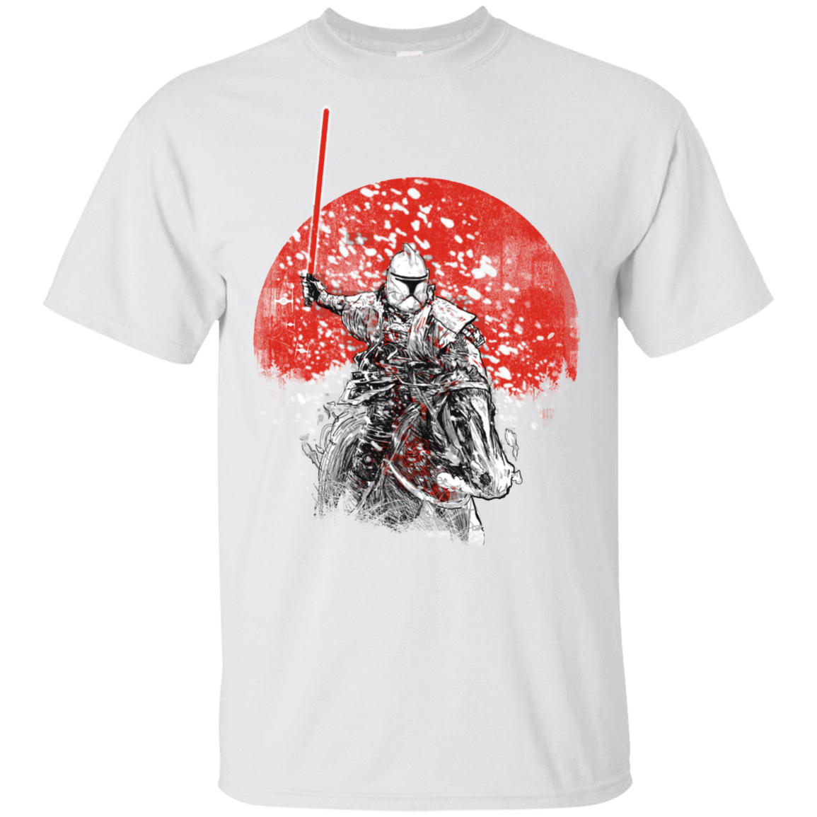 T-Shirts White / YXS Samurai Trooper Youth T-Shirt