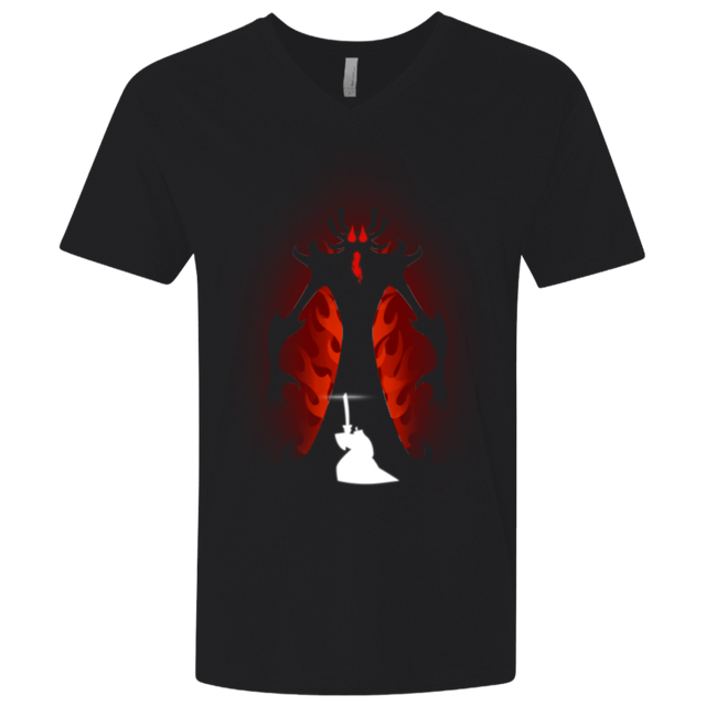 T-Shirts Black / X-Small Samurai vs Demon Men's Premium V-Neck