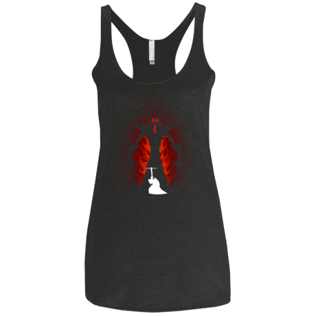 T-Shirts Vintage Black / X-Small Samurai vs Demon Women's Triblend Racerback Tank