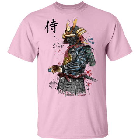 T-Shirts Light Pink / S Samurai Watercolor T-Shirt