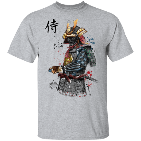 T-Shirts Sport Grey / S Samurai Watercolor T-Shirt