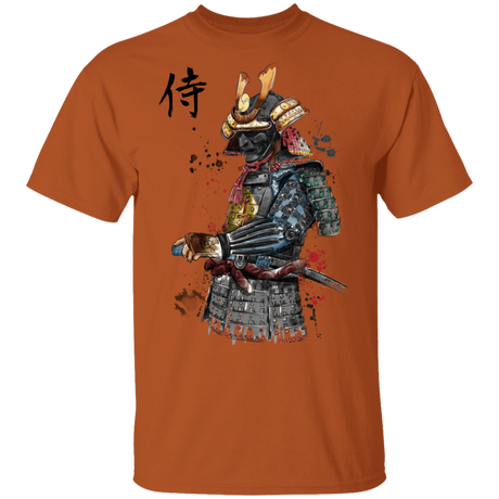 T-Shirts Texas Orange / S Samurai Watercolor T-Shirt